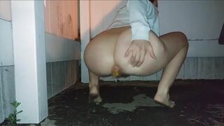 Just the way I like em. Dirty feet and big shit, and outdoors.