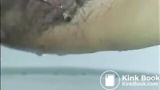 Canadian girlfriend pooping on toilet 3