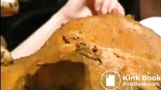 Vintage scat lesbians smearing