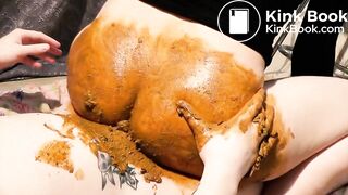 Russian girl shits on dick - video 2