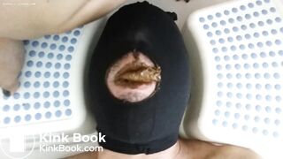 He likes being under her ass.