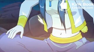 Desert woman having diarrhea