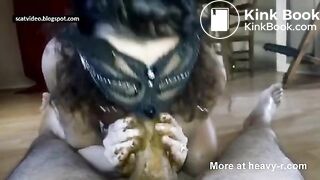 Extreme Messy Scat Blowjob