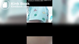 Girl pooping on Toilet - video 2