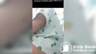 Girl pooping on Toilet - video 2