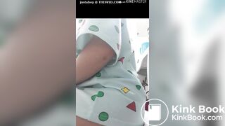 Girl pooping on Toilet - video 2
