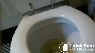 woman pooping on toilet - video 61