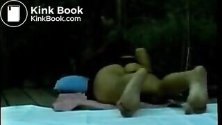 Outdoor enema and messy expulsion