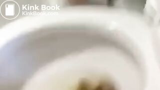 Girl eats
