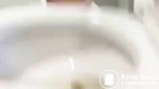 Girl eats