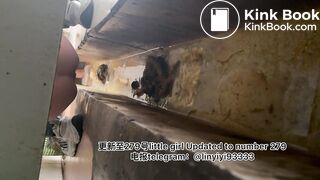 High-quality girls pooping in the toilet 5