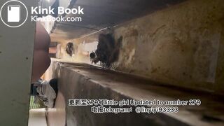 High-quality girls pooping in the toilet 5