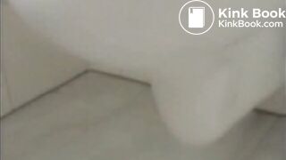 Dutch 30 years old Girl is Pooping in the Bathroom in Different Positions