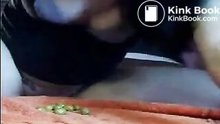 Putting Olives In Her Ass & Shitting Them Out Again