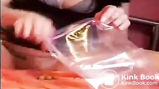 Putting Olives In Her Ass & Shitting Them Out Again