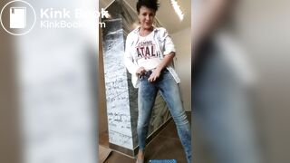 pretty girl pooping for you