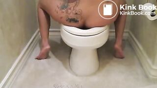 Girl Multi Toilet Pooping - video 19
