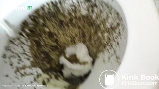 Sexy teen toilet diarrhea farting explosions - video 2