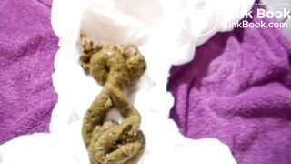 A big shit in a diaper.