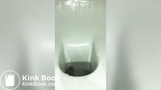 Girl self records pooping - video 2