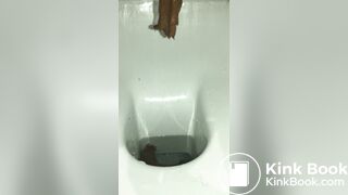 Girl self records pooping - video 2