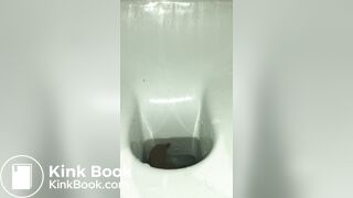 Girl self records pooping - video 2