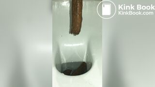 Girl self records pooping - video 2