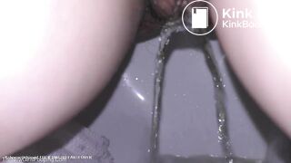 Sexy teen public toilet pooping - video 10