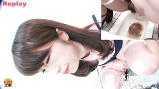 Japanese toilet pooping - video 7