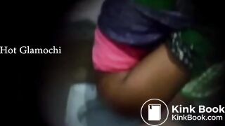indian girl shitting in toilet and washing ass
