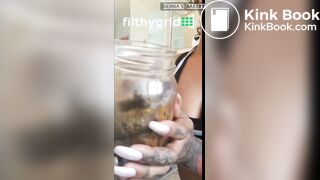 Sexy girl poops - video 2