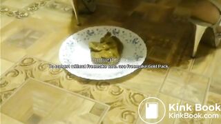 sexy Russian with a mask poops - video 5