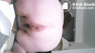 nice fat ass piss and poo
