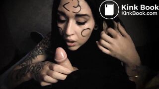 gorgeous n sexy Russian poops and gives blowjob