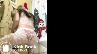 Hot teen drops huge load in panties