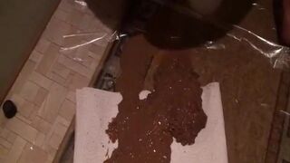 BBW diarrhea on the floor