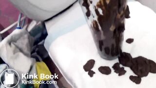 gorgeous and sexy Russian has diarrhea - video 2