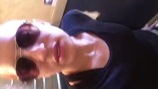 Amatuer Domme huge poop