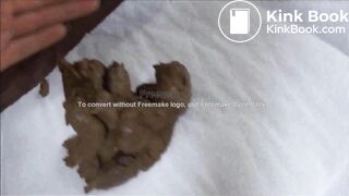 pretty and sexy naked Italian shitting - video 2