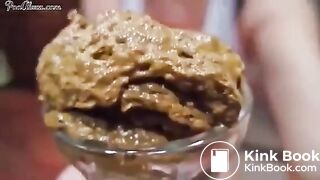 Sexy milf shit in cup