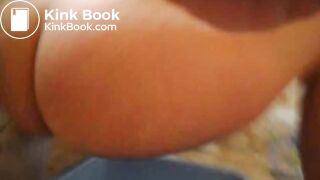 Sexy Carmen R shitting huge turd