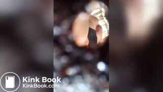 Voyeur pooping no wipe