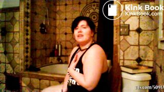 ... using only toilet