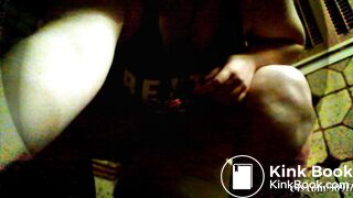 ... using only toilet