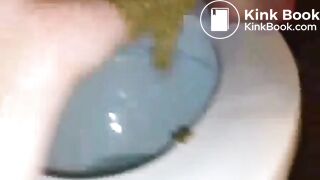 Hot creamy scat fingering