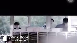 Teacher drinks laxative diarrhea on the floor scene