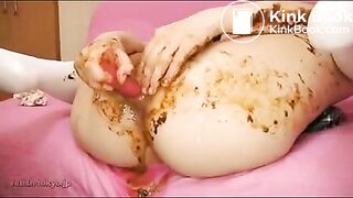 young japanese scat masturbation