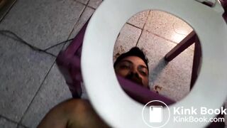 Brutal toilet slavery