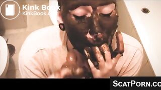 Hot teen gives a sweet shitty blowjob