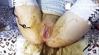 sexy Russian has diarrhea - video 5